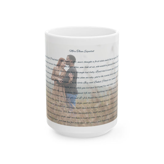 Personalized Love Story Ceramic Mug - Perfect Keepsake for Couples - Squrle Beats